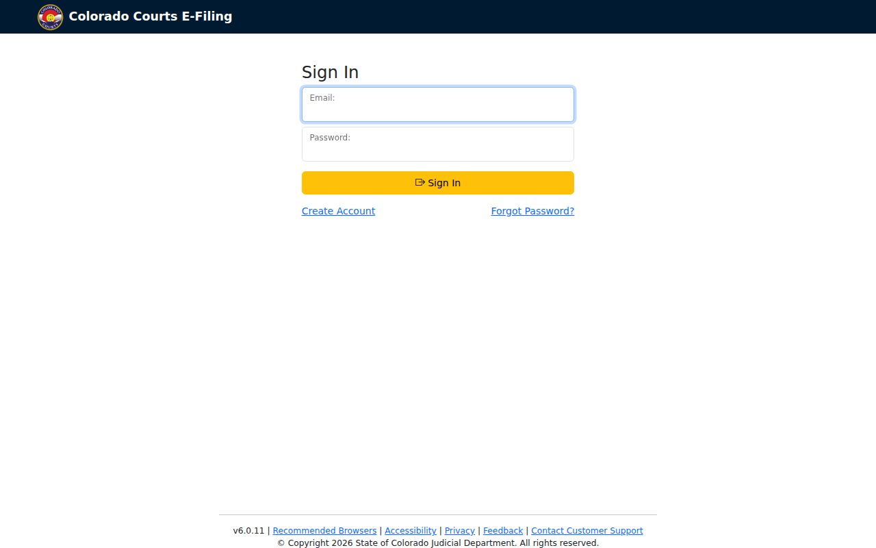 Elbert County court dockets Colorado Courts e-filing support